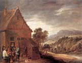 before the inn by David Teniers the Younger